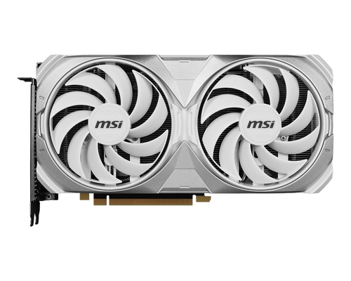 MSI VGA GEFORCE RTX 4070 TI, RTX 4070 Ti SUPER 16G VENTUS 2X WHITE OC, 16GB GDDR6X, DP*3/HDMI, ATX, DUAL FAN, OC, BIANCA RTX 4070 Ti SUPER 16G VENTUS 2X WHITE OC