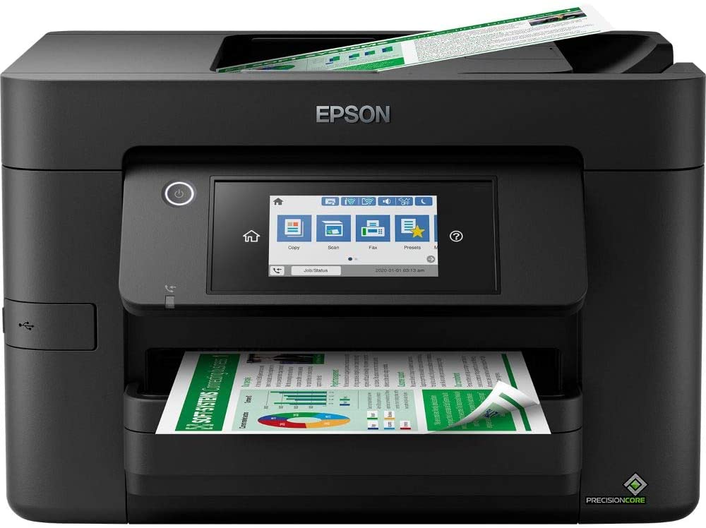 EPSON MULTIF. INK A4 COLORE, WF-4820DWF, 12PPM 4800X2400DPI, FRONTE/RETRO, USB/LAN/WIFI, 4 IN 1 C11CJ06403