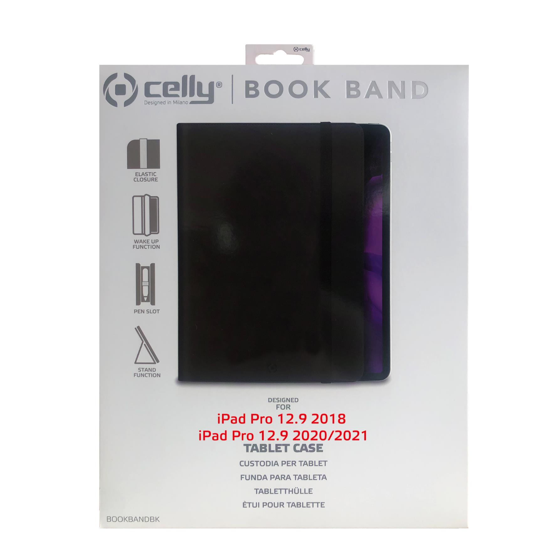 CELLY BOOKLET IPAD PRO 12.9 18/20/21/22 BOOKBAND03