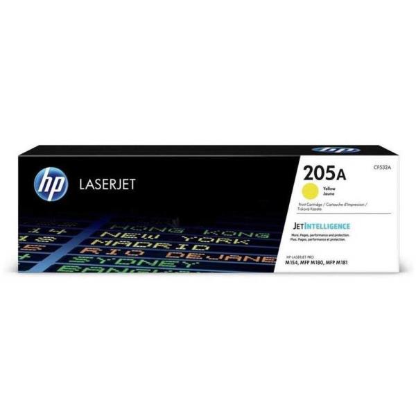 HP 205A ORIGINAL YELLOW LASER TONER CF532A