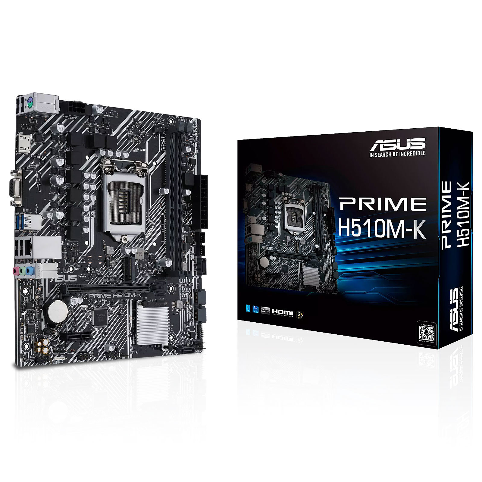 ASUS MB H510, PRIME H510M-K R2.0, LGA1200,H470,M.2,HDMI,VGA 90MB1E80-M0EAY0