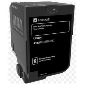 LEXMARK CS725DE CS725DTE TONER NERO 20K 74C2HKE