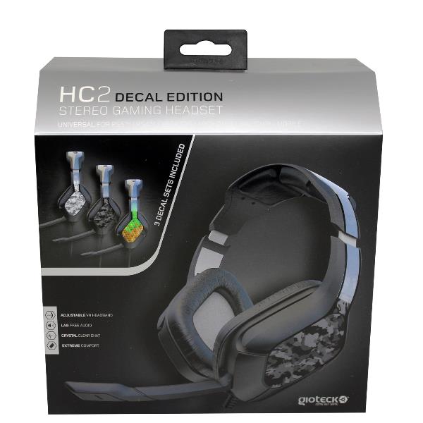 GIOTECK HC2 STEREO HEADSET MULTIPLATFORM 120443