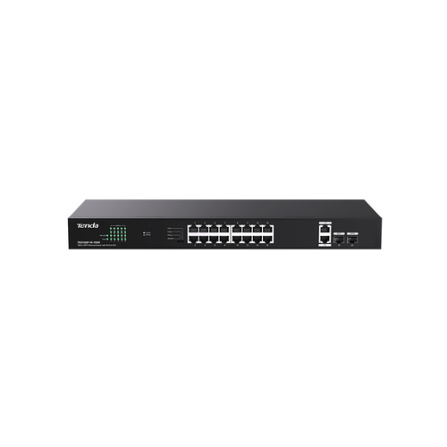 TENDA SWITCH POE UNMANAGED, 20 PORT, 16 POE TEG1120P-16-150W