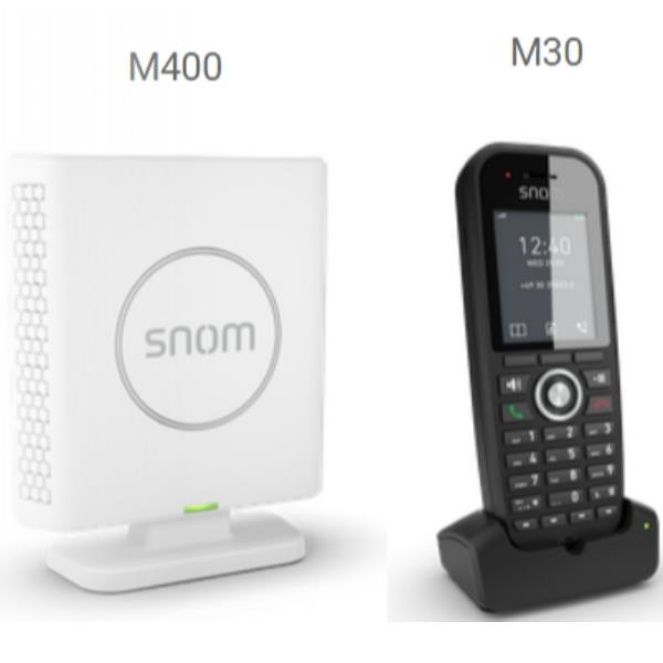 SNOM M430 DECT BUNDLE DOUBLE-CELL 00004589