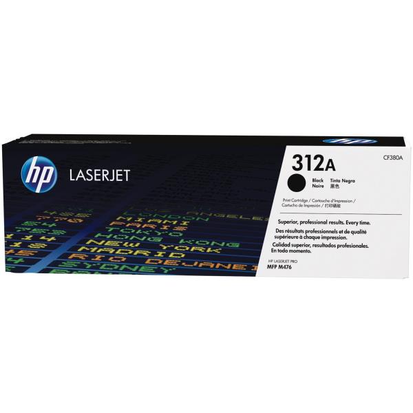 HP 312A BLACK TONER CF380A