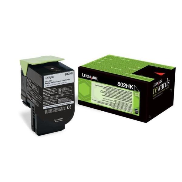 LEXMARK 802HK TONER R.P.NERO AR 4K 80C2HK0