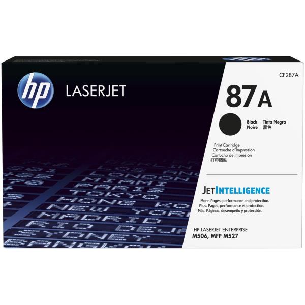 HP 4P 87A BLACK ORIGINAL LASER TONER CF287A