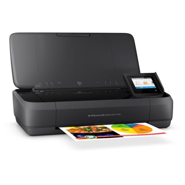 Hp OJ 250 MOBILE MFP 9/6PPM WIFI USB ADF 10F CZ992A#BHC