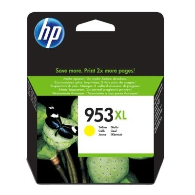 HP 953XL HIGH YIELD YELLOW ORIGINAL F6U18AE#BGX