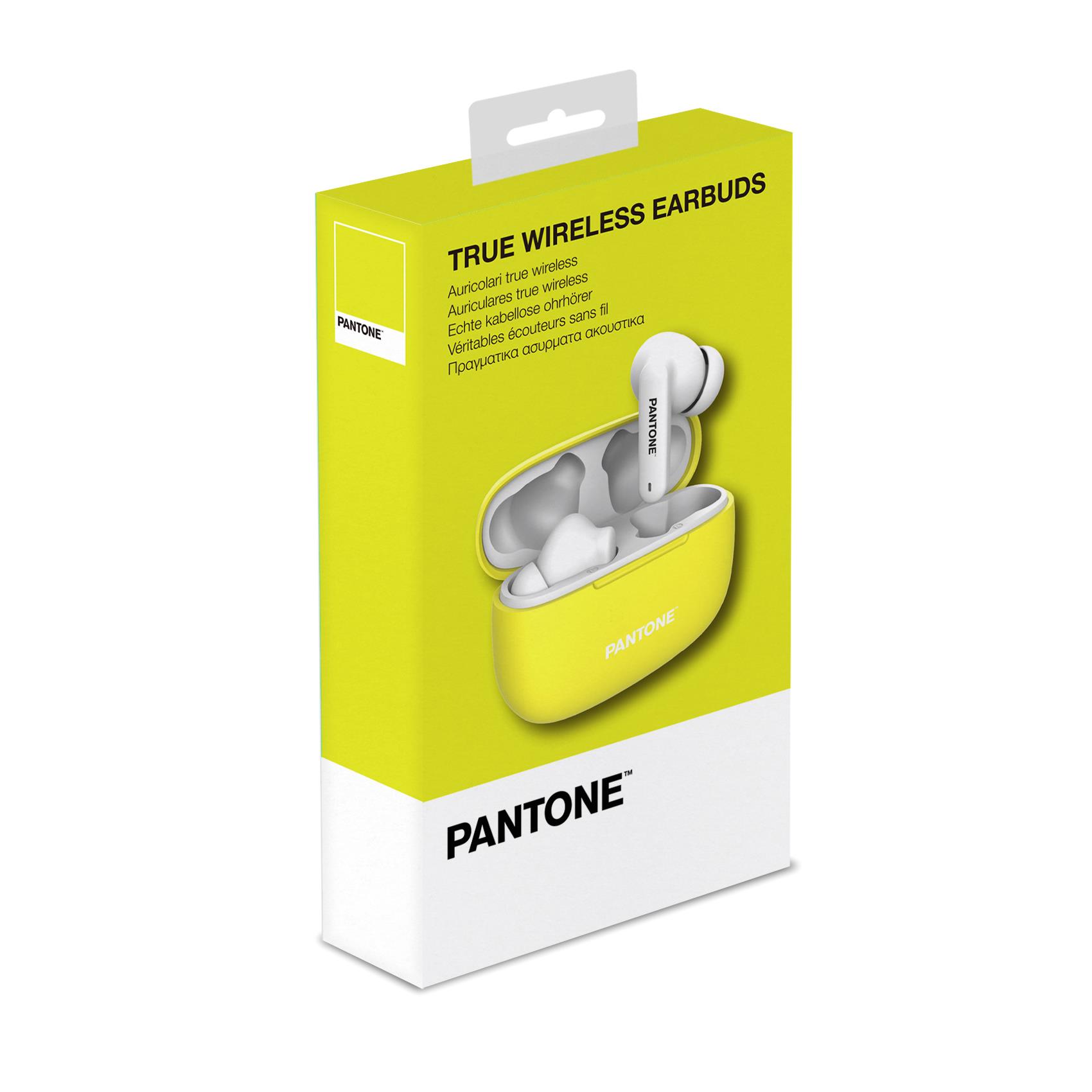 PANTONE TRUE WIRELESS INEAR FLUO YW PT-TWS008F