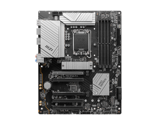 MSI MB PRO B760-P II,B760,LGA1700,4DDR5,5PCI-EX16,2M.2,4SATA3,1USB3.2 GEN2,7USB3.2 GEN1,6USB2.0 PRO B760-P II