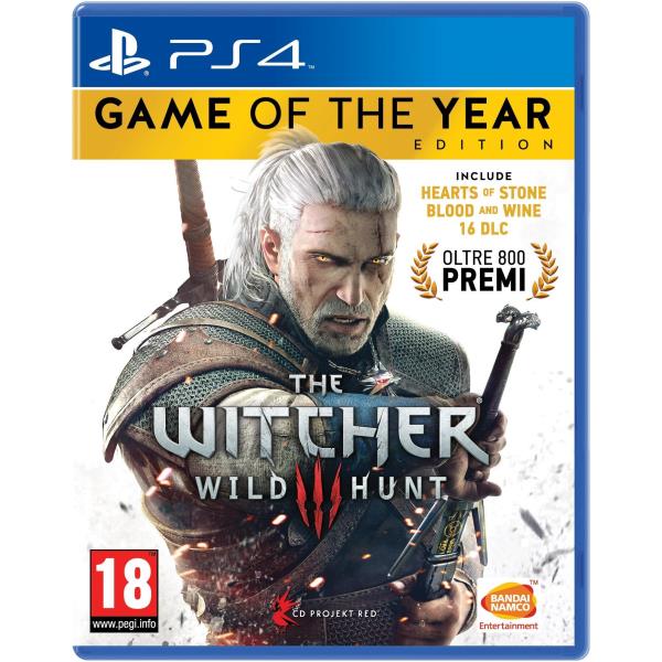 NAMCO THE WITCHER 3 : WILD HUNT GOTY PS4 112117