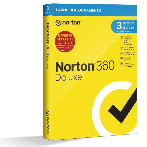 Image of NORTON 360 DEL2023-3D 12M 25GB -ESD 21429760