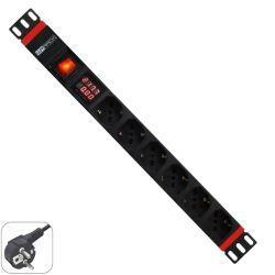 WP EUROPE MULTIPRESA 1U 6 PRESE SCHUKO WPN-PDU-G03-06