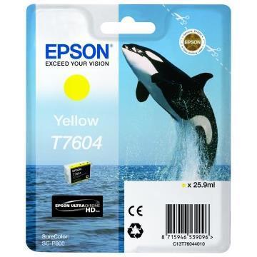 EPSON CART.INCHIOSTRO GIALLO ORCA HD C13T76044010