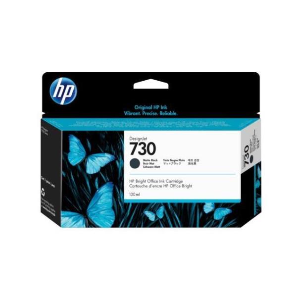 HP 730 130-ML MATTE BLACK INK CRTG P2V65A