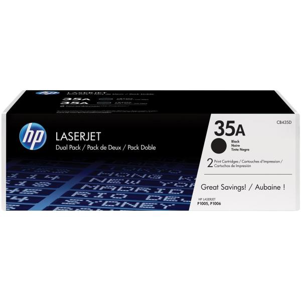 HP BLACK P.CARTRIDGE P1005-P1006 2PZ CB435AD