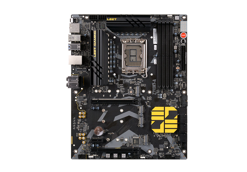 ECS MB Z790, ECS LEET GAMING Z790, LGA 1700, 4DDR5, 1PCI-Ex16G5, 3 M.2, 4SATA SSD, GLAN, HDMI/DP, OC 89-206-QB6100