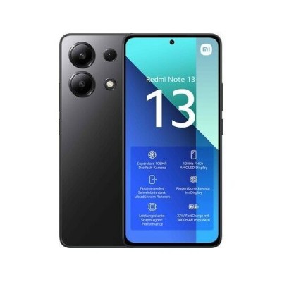 XIAOMI REDMI NOTE 13 128GB 6GB BLACK REDMINOTE13BK