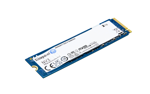 KINGSTON SSD INTERNO NV3 NVM 2TB M,2 PCIe 4,0 R/W 3500/2800 SNV3S/2000G