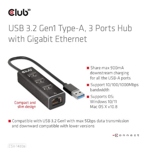 CLUB3D HUB CSV-1430A