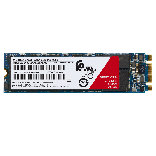 WESTERN DIGITAL SSD WD RED 1TB M.2 WDS100T1R0B