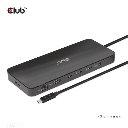 CLUB 3D THUNDERBOLT TM 4 CERTIFIED 11-in-1 DOCKING STATION CSV-1581