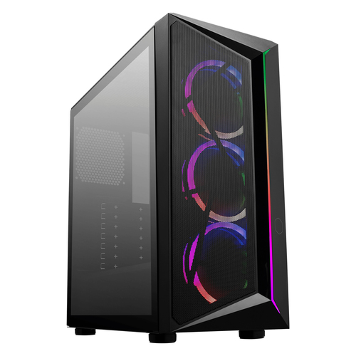 COOLER MASTER CASE W/O ODD ARGB, SIDE-PANEL, MINI-TOWER, MICRO-ATX MINI-ITX CP510-KGNN-S00