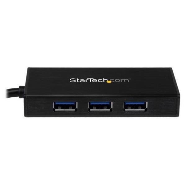 STARTECH HUB PORTATILE USB 3.0 CON GBE ST3300GU3B