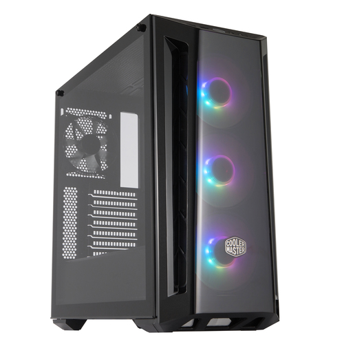 COOLER MASTER CASE MASTERBOX MB520 MID-TOWER ATX, 7 SLOT ESPANSIONE, 2XUSB 3.2, 3X120MM ARGB FAN FRONT, 1X120MM FAN REAR, ARGB MCB-B520-KGNN-RGA