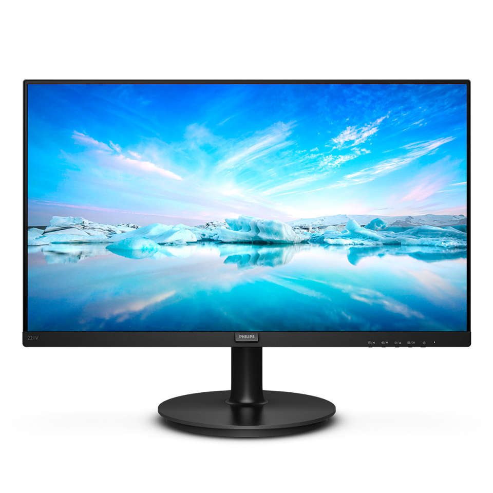 PHILIPS MONITOR 21,5 LED VA 16:9 FHD 4MS 200 CDM, VGA/HDMI 221V8