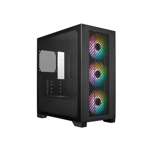 COOLER MASTER CASE ELITE 301 MINI TOWER M-ATX/ MINI ITX, USB 3, 3X ARGB 120MM FANS INCLUDED E301-KGNN-S00