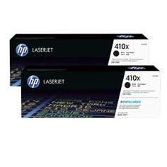 HP 410X 2PACK HIGH YIELD BLACK TONER CF410XD