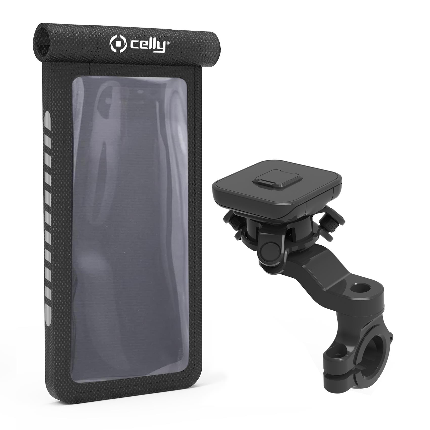 CELLY MAGN CASE+HOLDER 17 9CM SNAPMAGFLEXBK