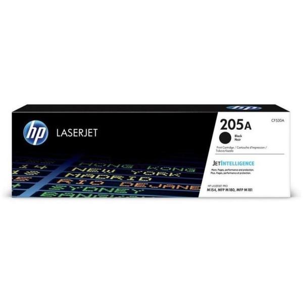 HP 205A ORIGINAL BLACK LASER TONER CF530A