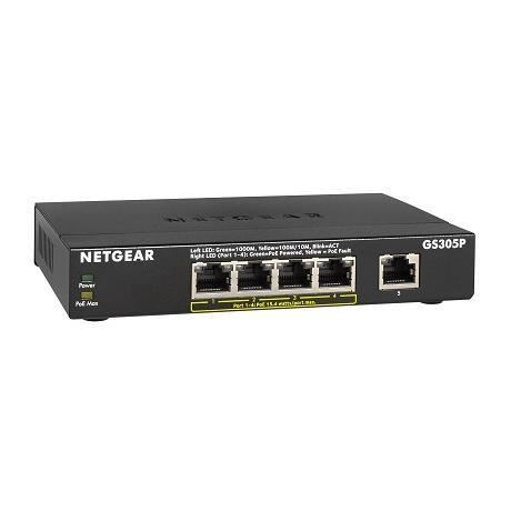 NETGEAR 5PT GIGE UNMANAGED SW 300-SERIES GS305-300PES