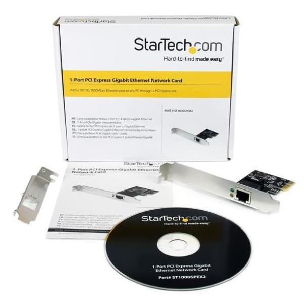 STARTECH ADATTATORE RETE PCIE GIGABIT ST1000SPEX2