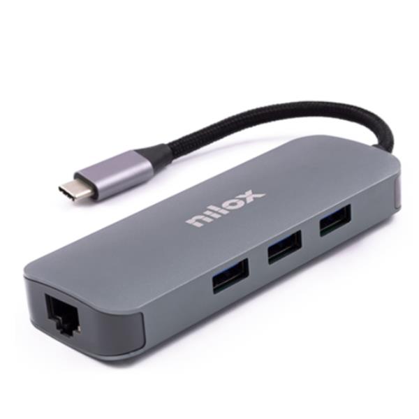 NILOX DOCKING STAT HDMI VGA PD ETH 3USB NXDSUSBC03