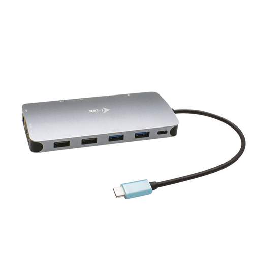 I-TEC NANO DOCKING STATION USB-C CON 3 DISPLAY, POWER DELIVERY 100W, RIVESTIMENTO IN METALLO C31NANODOCKPROPD