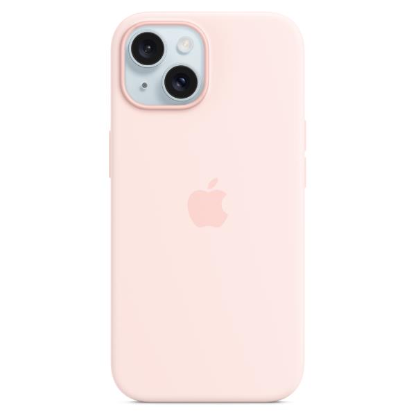 APPLE IPHONE 15 PLUS SI CASE LIGHT PINK MT143ZM/A