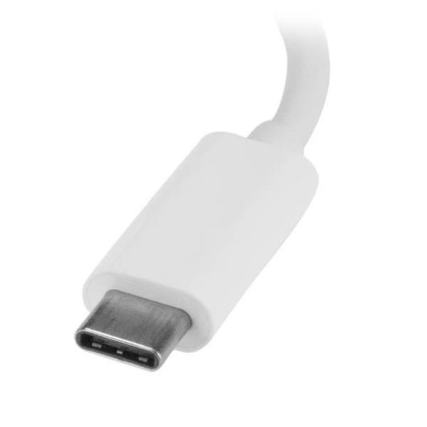 STARTECH HUB USB 3.0 A 3 PORTE - USB-C HB30C3A1GEA