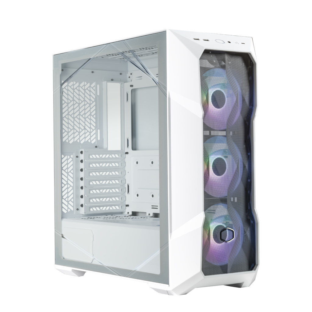 COOLER MASTER CASE MASTERBOX TD500 MESH V2 WHITE- SIDE-PANEL - CABINET GAMING - MID-TOWER - MICRO-AT TD500V2-WGNN-S00