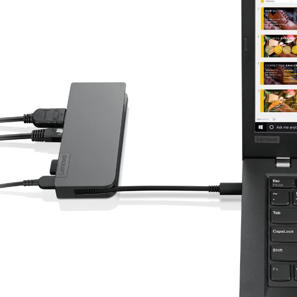 LENOVO POWERED USB-C TRAVEL HUB 4X90S92381