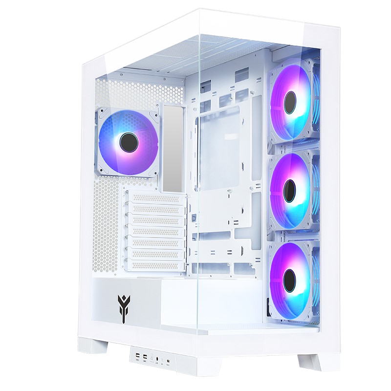 ITEK CASE SHOWBUI 45W - GAMING TOWER, ATX, 4X12CM ARGB FAN, 2XUSB3, TYPE-C, SIDE FRONT PANEL TE ITGCASB45W