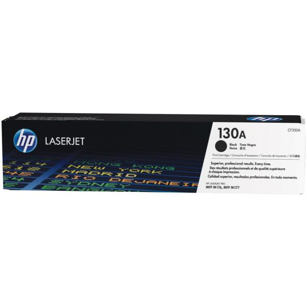 HP 130A BLACK LASERJET TONER CARTRIDGE CF350A