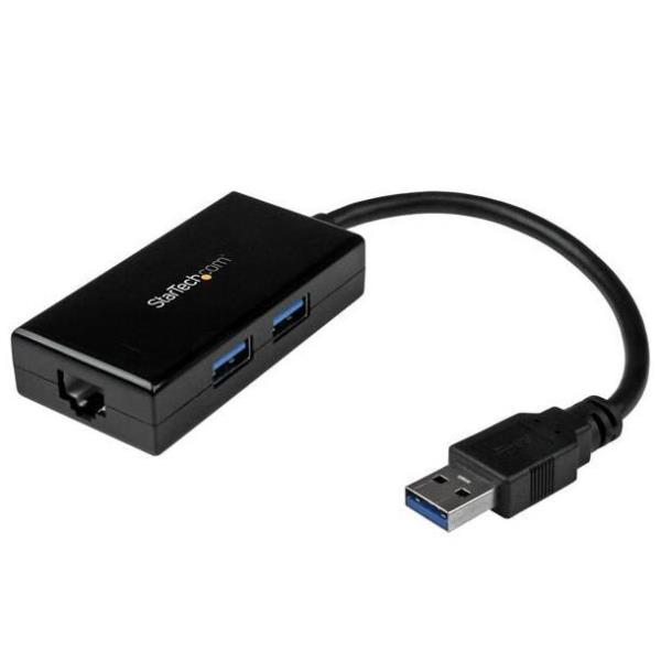 STARTECH ADATTATORE USB 3.0 A GBE / HUB USB31000S2H