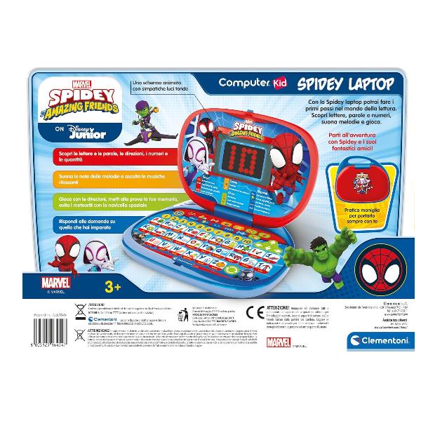 CLEMENTONI SPIDEY LAPTOP 3+ 16454