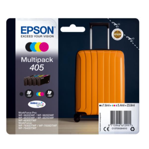 EPSON MULTIPACK 4 COLORI 405 DURABRITE C13T05G64020