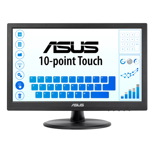 ASUS MONITOR TOUCH 15,6 LED TN 16:9 1366x768 220 CDM, VGA/HDMI, 10 TOCCHI 90LM02G1-B04170